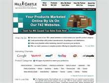 Tablet Screenshot of hillcastle.com